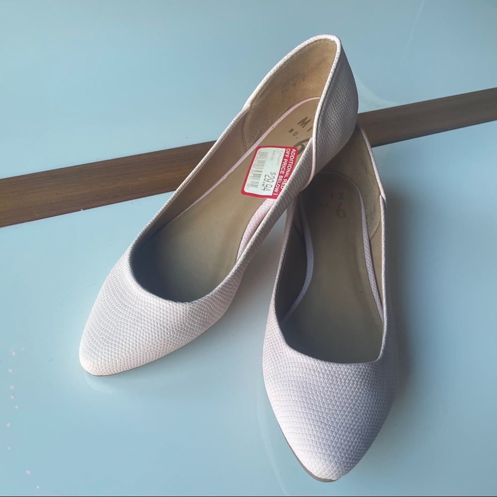 New Mix No 6 Vantage pink ballerina flats!